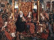 unknow artist Die mystische Vermahlung der Hl. Katharina mit dem Jesusknaben Spain oil painting artist